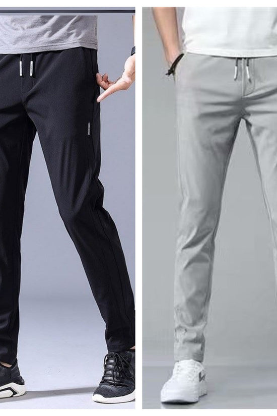 Men’s Straight Leg Sweats – Lightweight, Casual, Korean-Inspired Comfort FitiqueFit