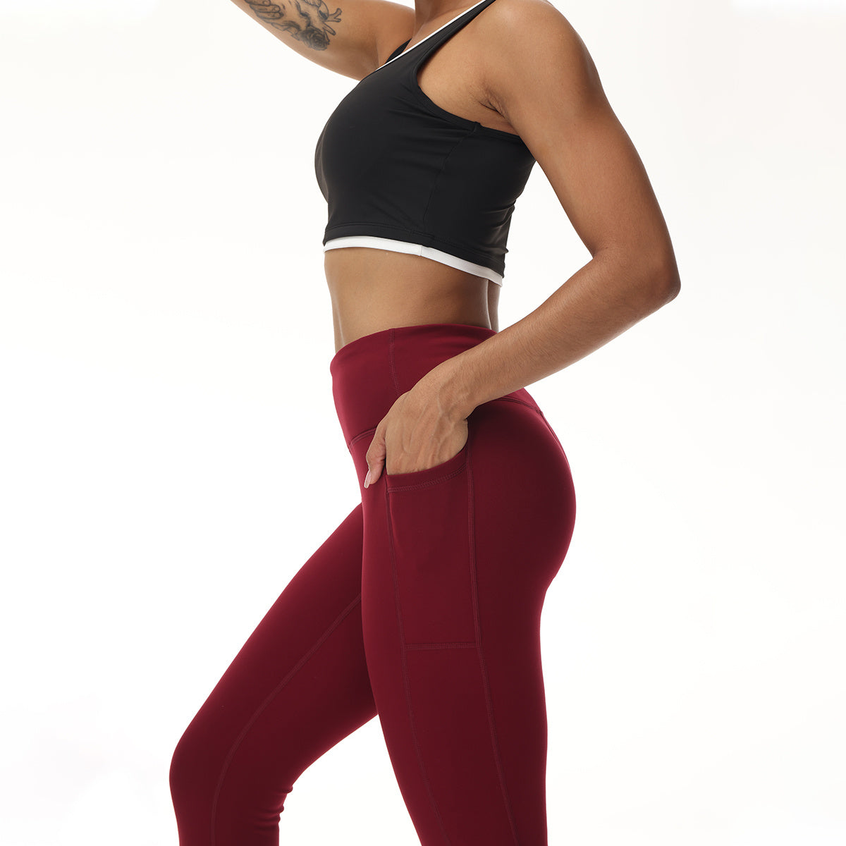 ❄️ Women's Winter Velvet Ankle Pants with Pockets FitiqueFit