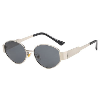 Silver Frame Black And Gray
