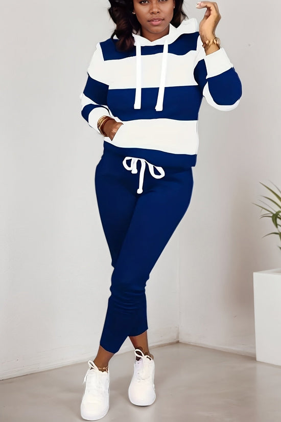 2025 Women's Two-piece Casual Sportswear Set, Long Sleeved Sweatshirt And Sports Pants, Sportswear, Sports Casual Wear CJ US