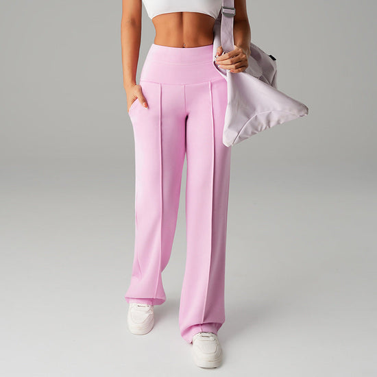 High-waisted Loose-fitting Wide-leg Womens Sweatpants 