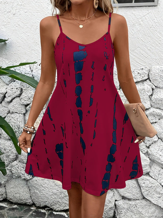 Summer European-style Halter Dress 