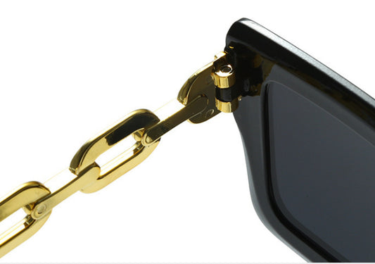 Square Chain Sunglasses for Women