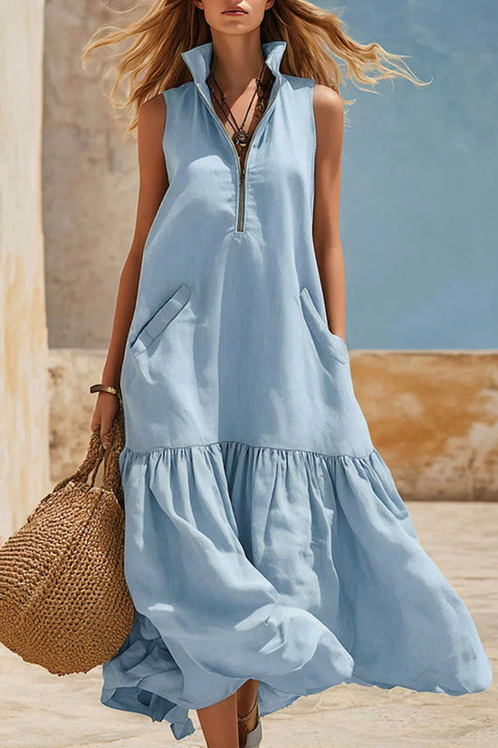 Resort-style Loose Casual Dress For Women 