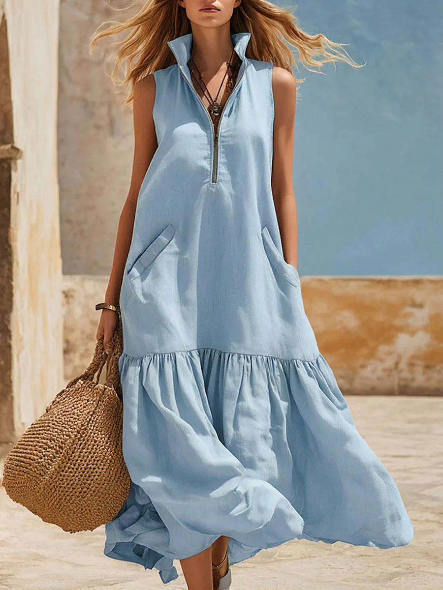 Resort-style Loose Casual Dress For Women 