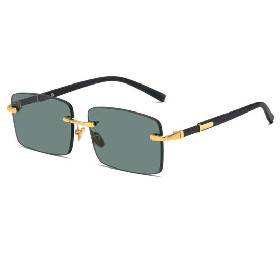 Rimless Crystal Sunglasses – Lightweight & Trendy CJ