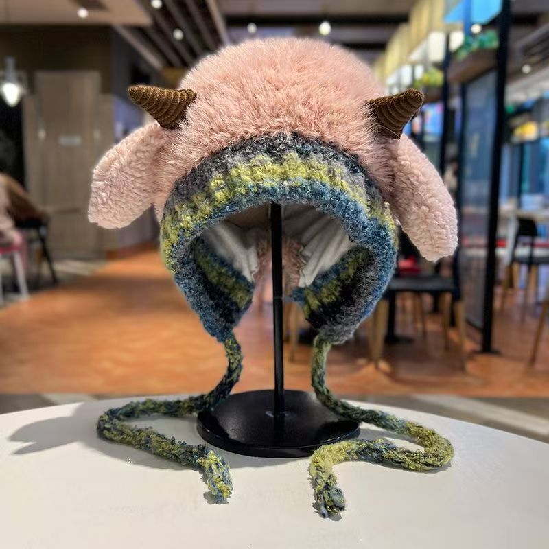 Women’s Cold-Proof Knitted Hat – Versatile Warm Winter Beanie - FitiqueFit