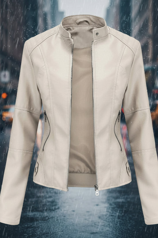 European And American Women's Leather Jackets 