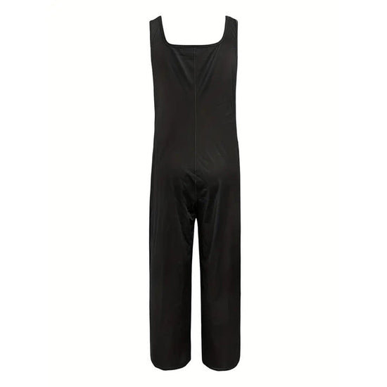 Women’s Square-Neck Floral Sleeveless Jumpsuit Diversi™