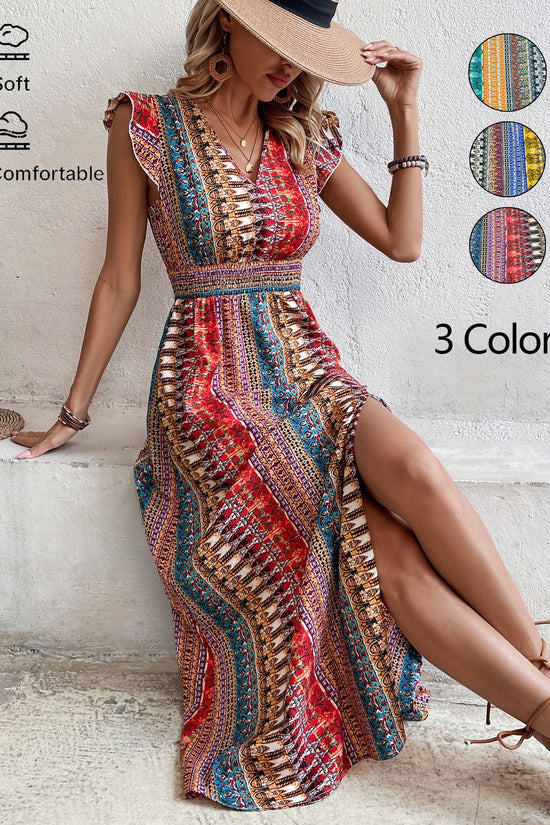 Fashionable Casual Slim-Fit Split Dress For Women 