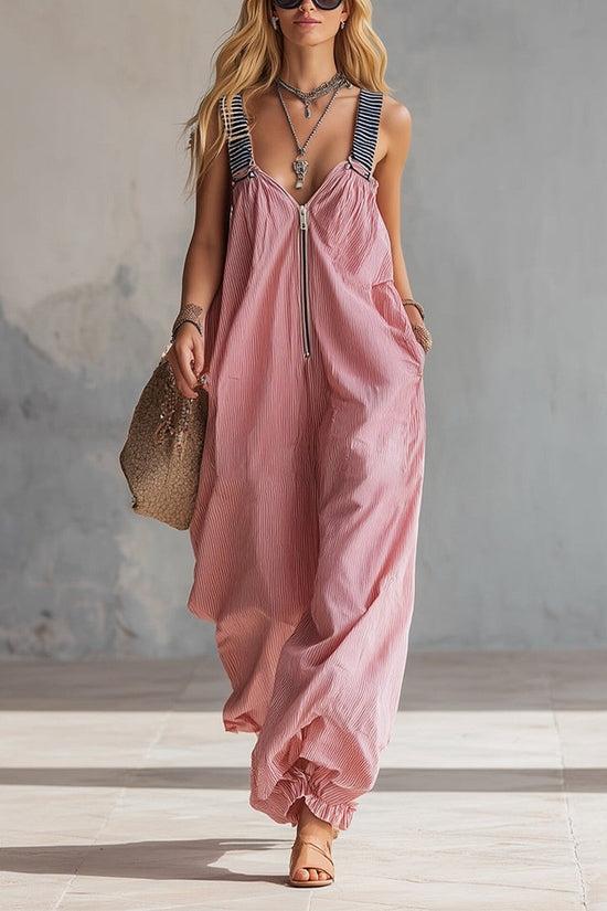 Long-sleeve Waist-cinching Figure-flattering Flared Pants 