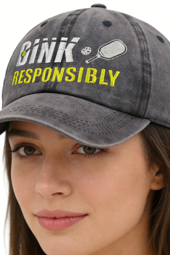 Pickleball Baseball Caps – Adjustable Embroidered Cotton Hats - FitiqueFit