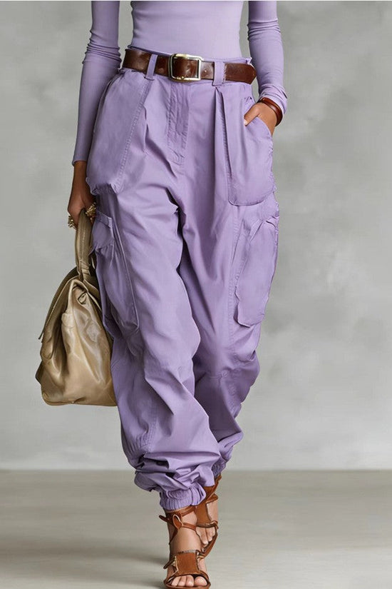Niche Relaxed-fit Wide-leg Casual Trousers For Women 