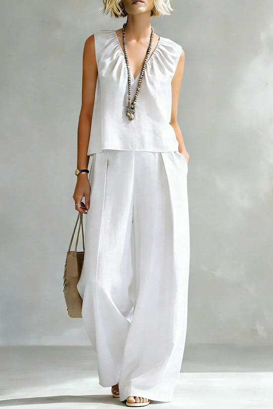 Sexy Urban-style Sleeveless Pantsuit 