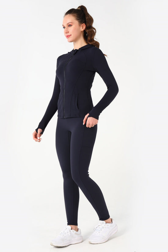 🖤 Women's Lightweight Hooded Yoga Jacket FitiqueFit