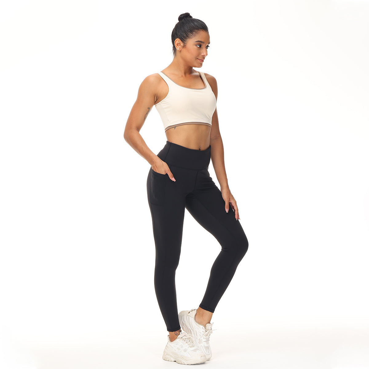 ❄️ Women's Winter Velvet Ankle Pants with Pockets FitiqueFit