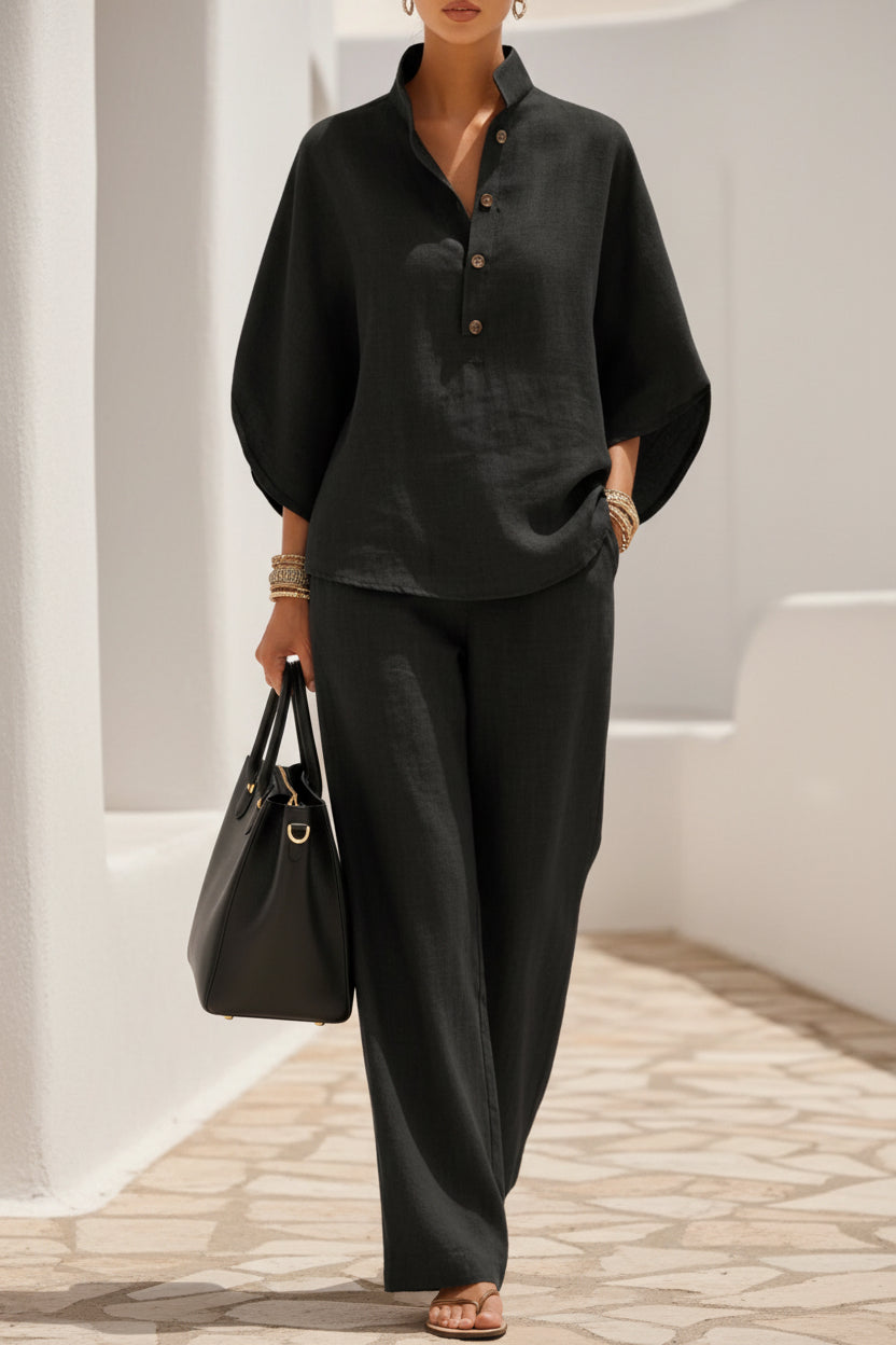Women's Casual And Versatile Shirt Set Urban Outfit 