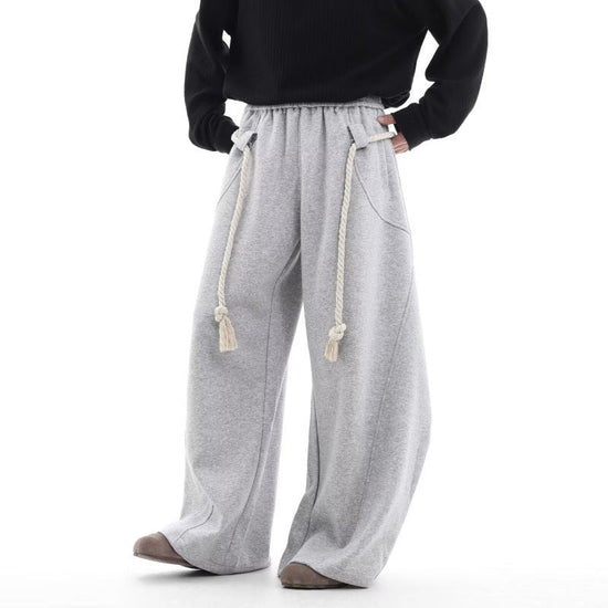 Retro Sweatpants Loose-fitting Casual Track Pants 