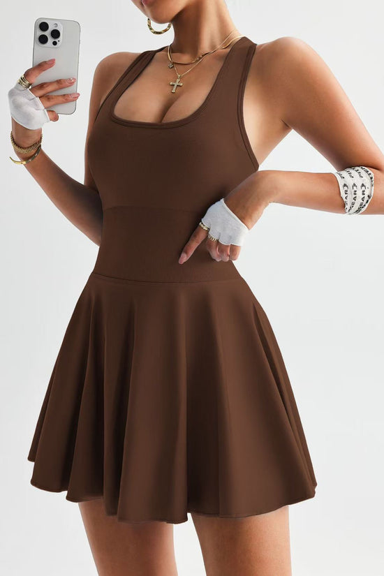 Women’s High Waist Yoga Dress CJ US