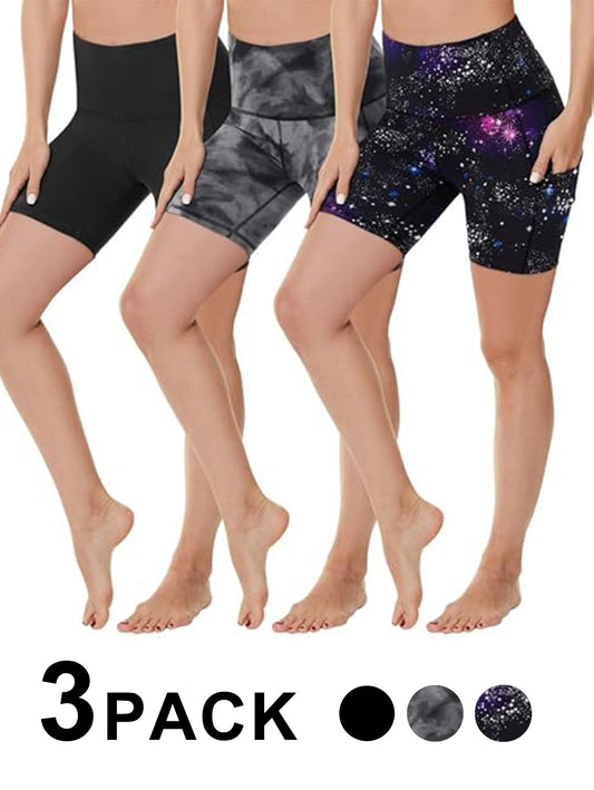 3-Pack High Waist Yoga Pants CJ US