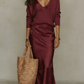  Wine Red Suit