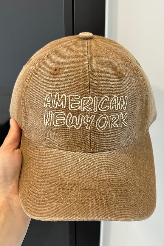 American Retro Washed Denim Peaked Cap Female Korean Style CJ