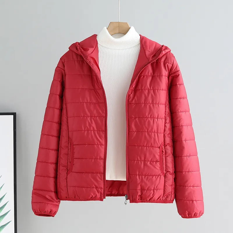 Women's Fashionable Versatile Slimming Cotton-Padded Jacket 