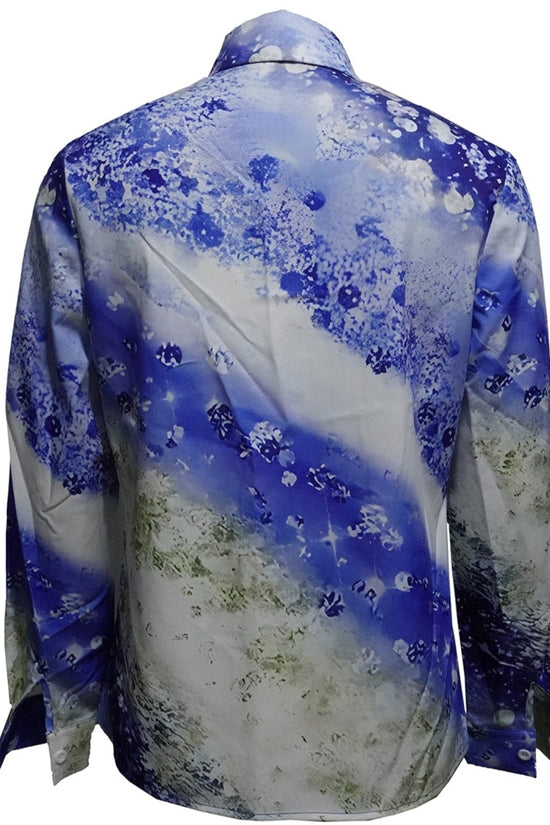 Ladies' Fashionable New Printed Cardigan Shirt Top CJ