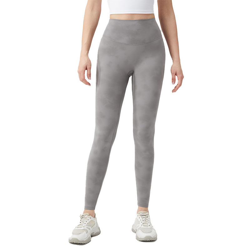 Women's Printed Nude Feel Yoga Trousers - FitiqueFit