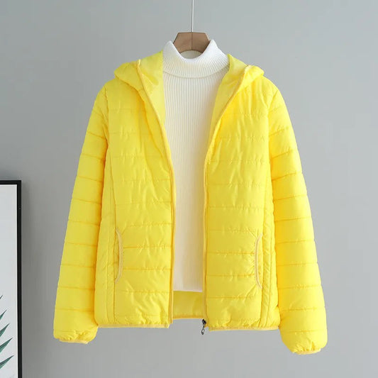 Women's Fashionable Versatile Slimming Cotton-Padded Jacket 