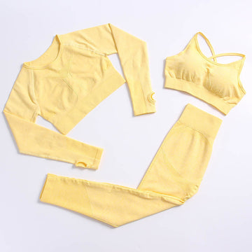 Yellow threepiece set