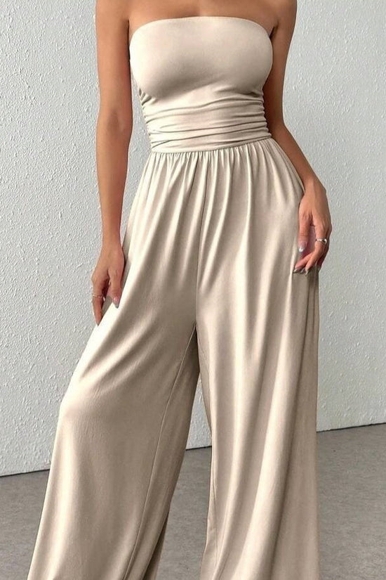 New Casual Versatile High-waisted Pants With A Tube Top 