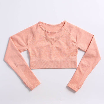 Long orange sleeves