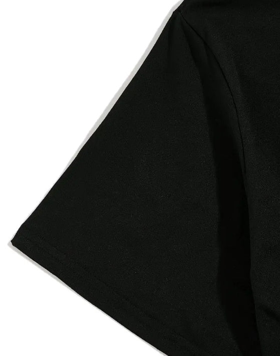 Evil Smile Face T-Shirt for Men – Trendy Summer Streetwear Tee CJ US