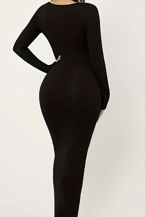 Women’s Slim-Fit Hip‑Hugging Bodycon Dress – Sleek & Stylish CJ US