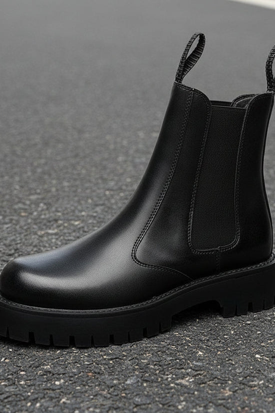 Unisex Fleece-Lined Winter Boots – Warm Outdoor Streetwear 