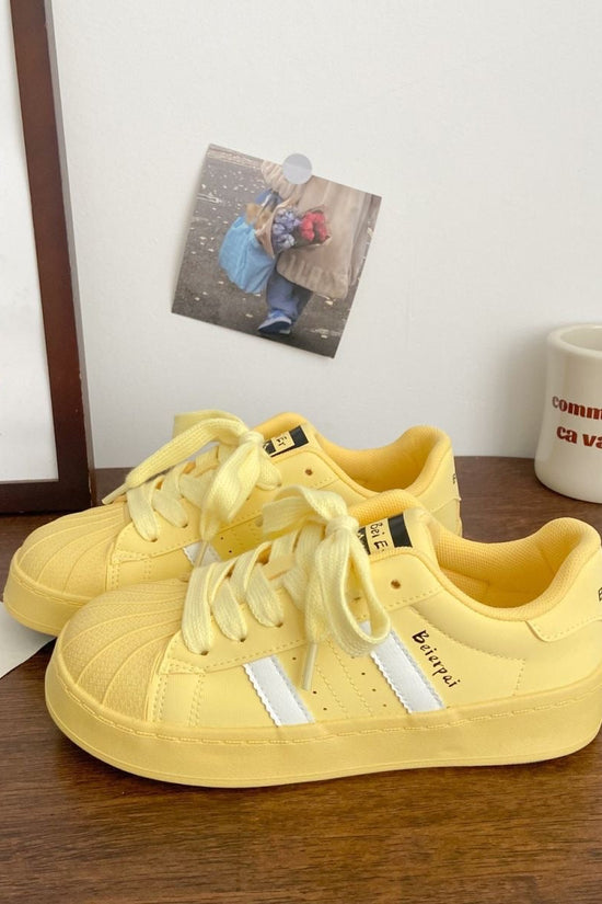 Shell Toe Casual Sneakers For Students Womens 