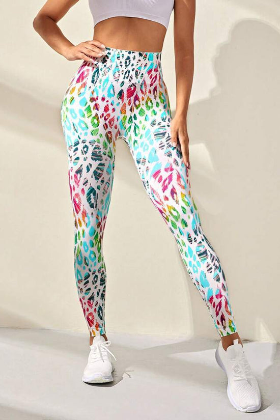 🍑 Printed Seamless High-Waist Hip-Lift Yoga Leggings FitiqueFit