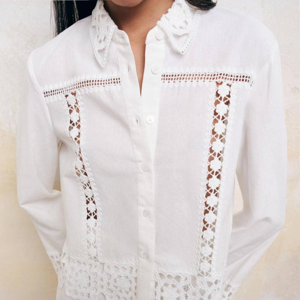 Women's Lace Hollow Out Jacket 