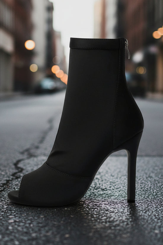 High-heeled Women's Stiletto Boots With Fishmouth. CJ