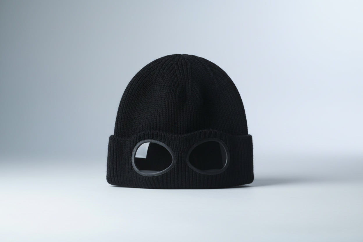 Women’s Pilot Wool Knit Hat – Winter Warm Knitted Aviator-Style Hat - FitiqueFit