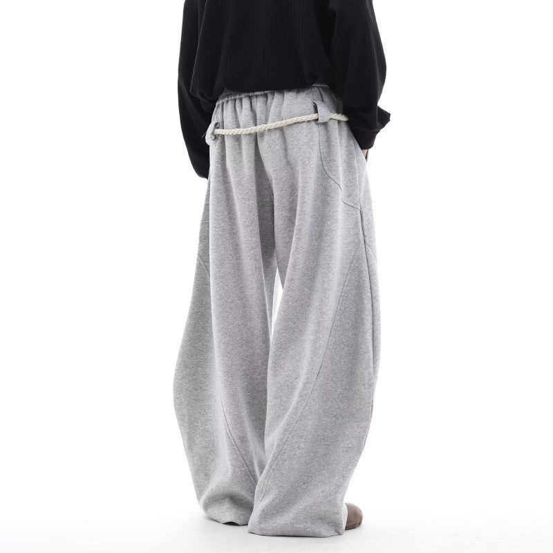 Retro Sweatpants Loose-fitting Casual Track Pants 