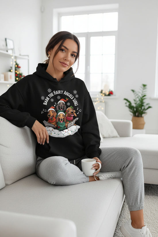 Women’s Christmas Dog Hoodie CJ US