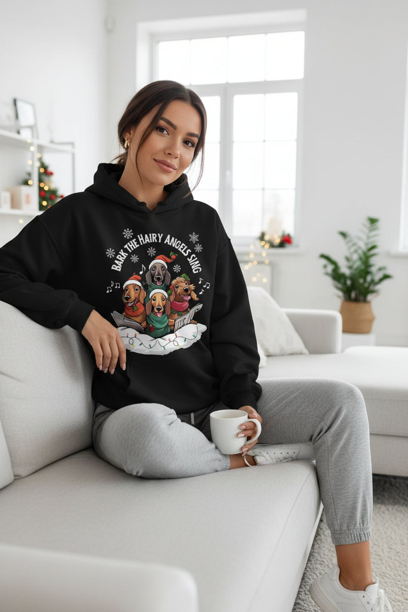 Women’s Christmas Dog Hoodie CJ US